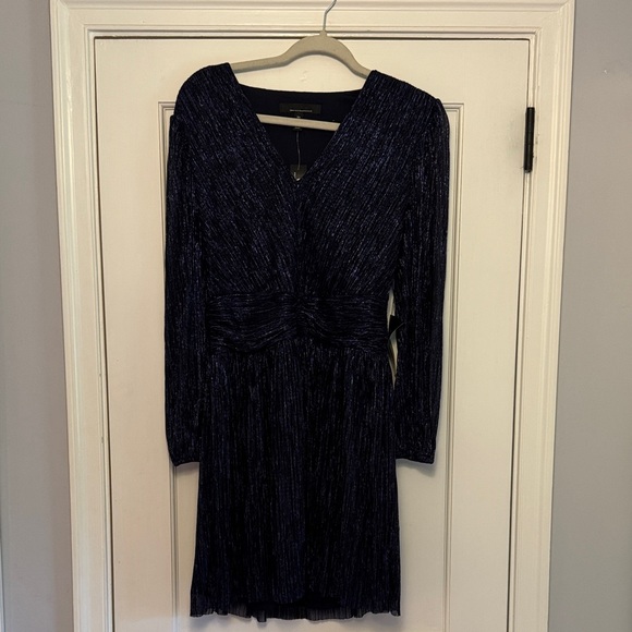 White House Black Market Dresses & Skirts - White House Black Market Navy Long Sleeve Dress